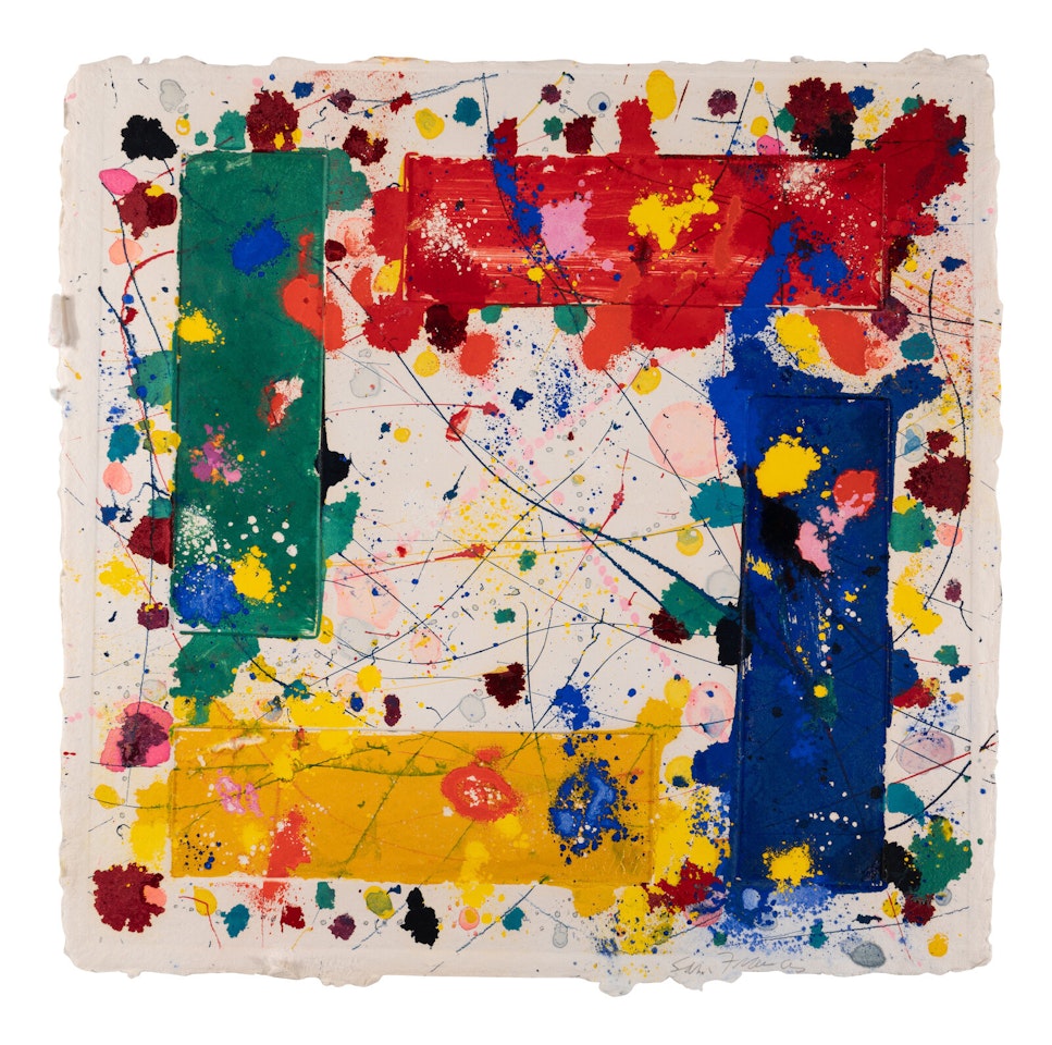 Untitled by Sam Francis