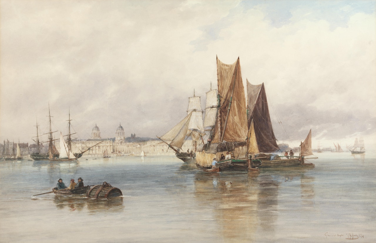 "Greenwich Hospital" by Thomas Bush Hardy