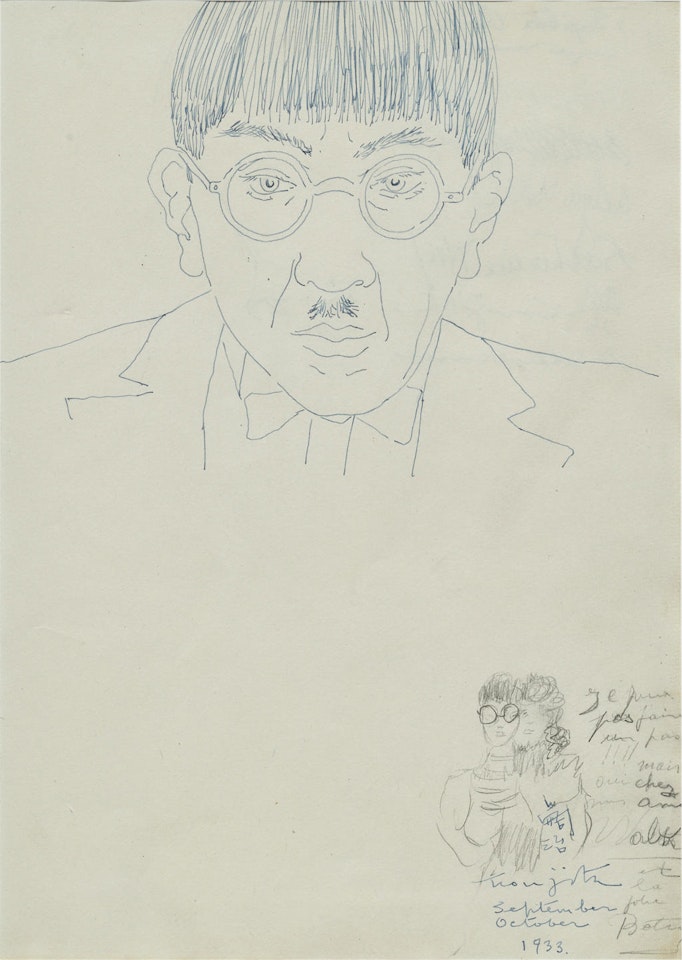 Self Portrait by Leonard Tsuguharu Foujita