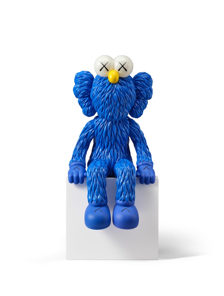 SEEING (BLUE) by Kaws