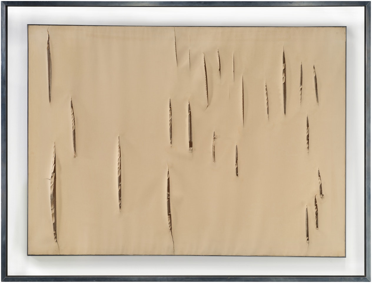 Concetto spaziale by Lucio Fontana