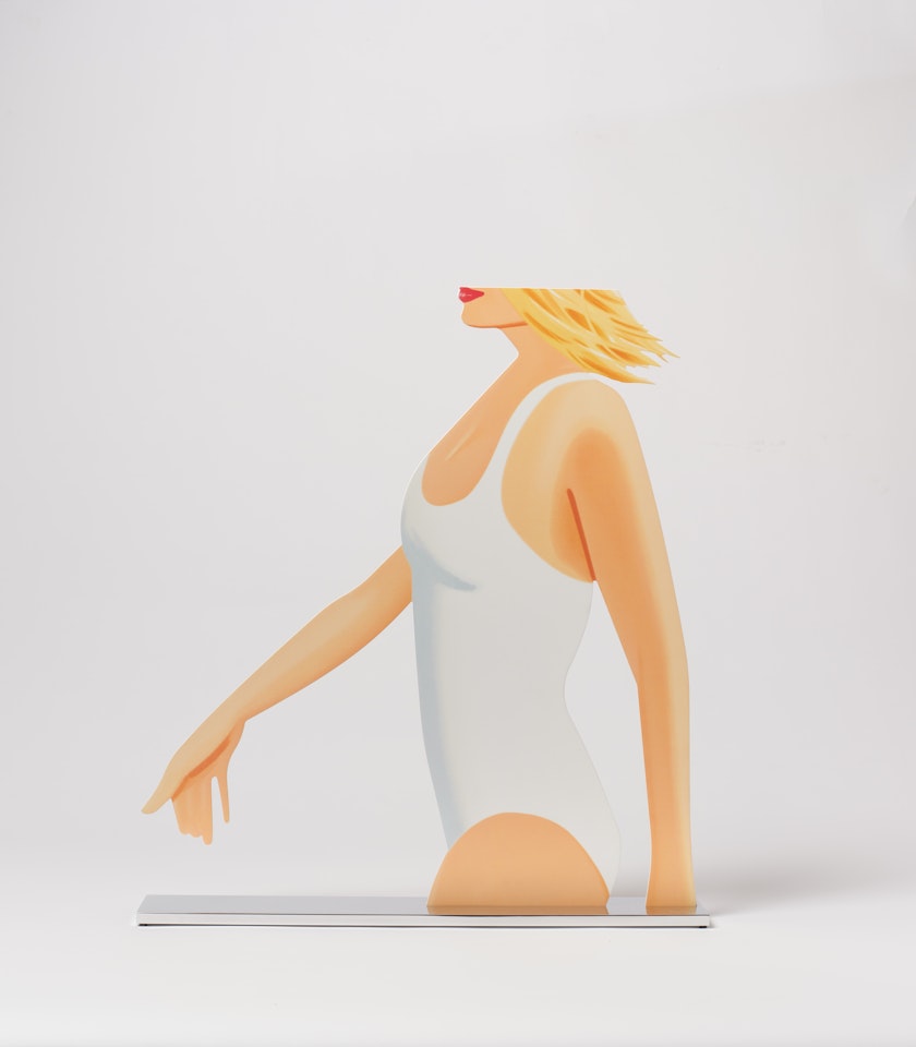 Coca Cola Girl (Cut-out) by Alex Katz