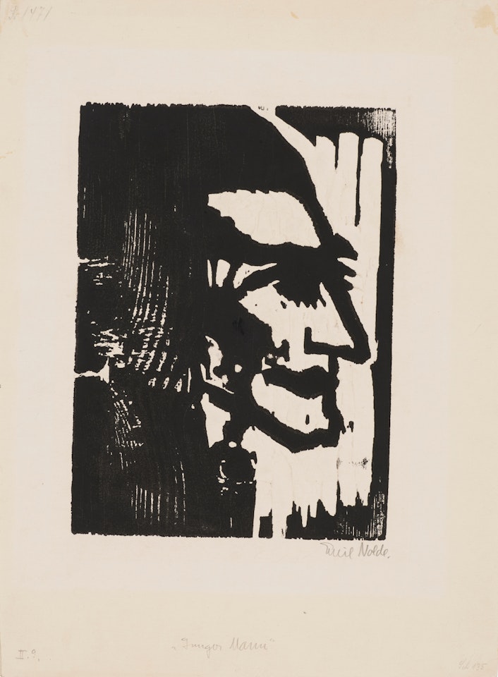 Junger Mann by Emil Nolde