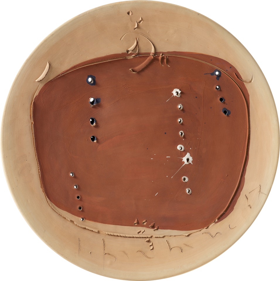 Concetto spaziale by Lucio Fontana