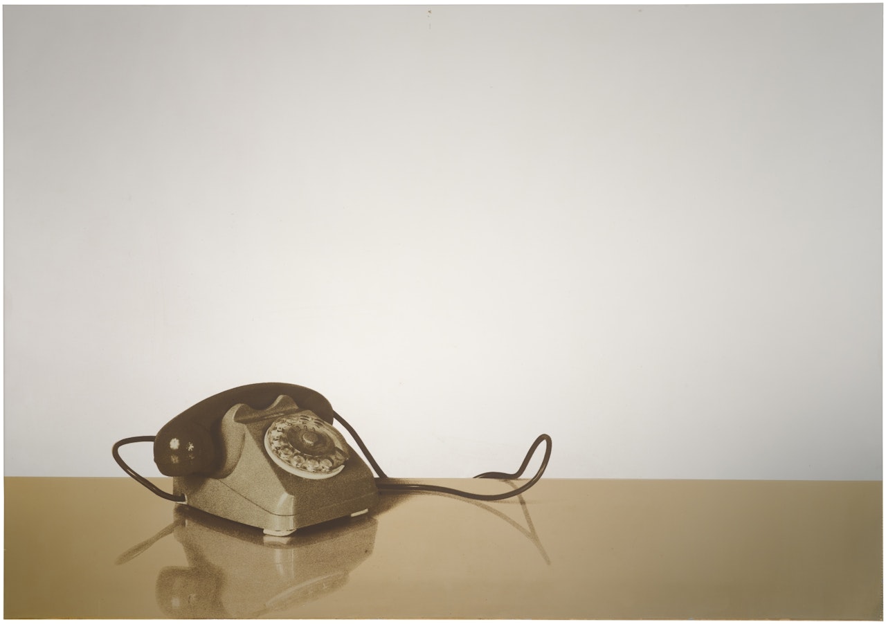 Il telefono by Michelangelo Pistoletto