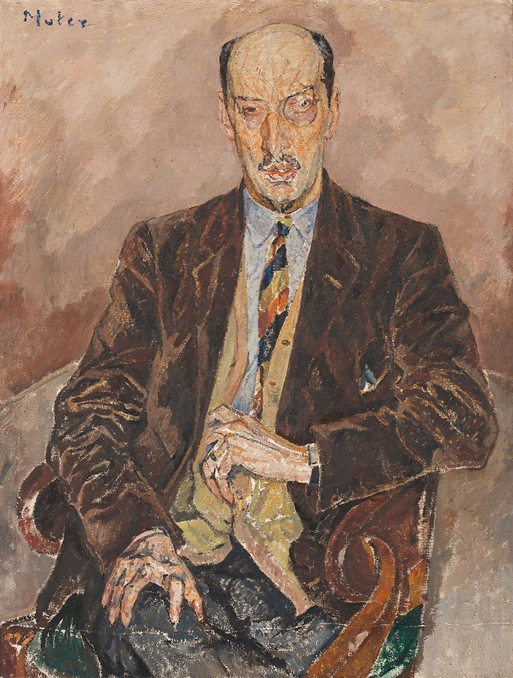 PORTRAIT OF COUNT KÁROLYA by Mela Muter