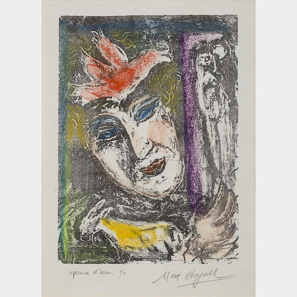 SELF-PORTRAIT by Marc Chagall