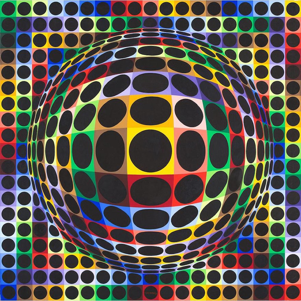 Vega-orion by Victor Vasarely