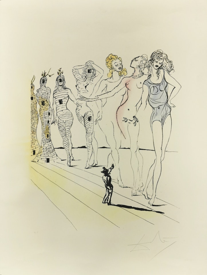 Iron Butterflies by Salvador Dali