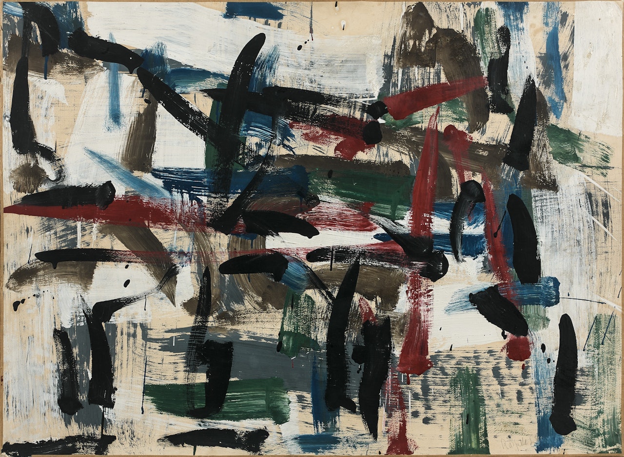 Sans titre by Jean-Paul Riopelle
