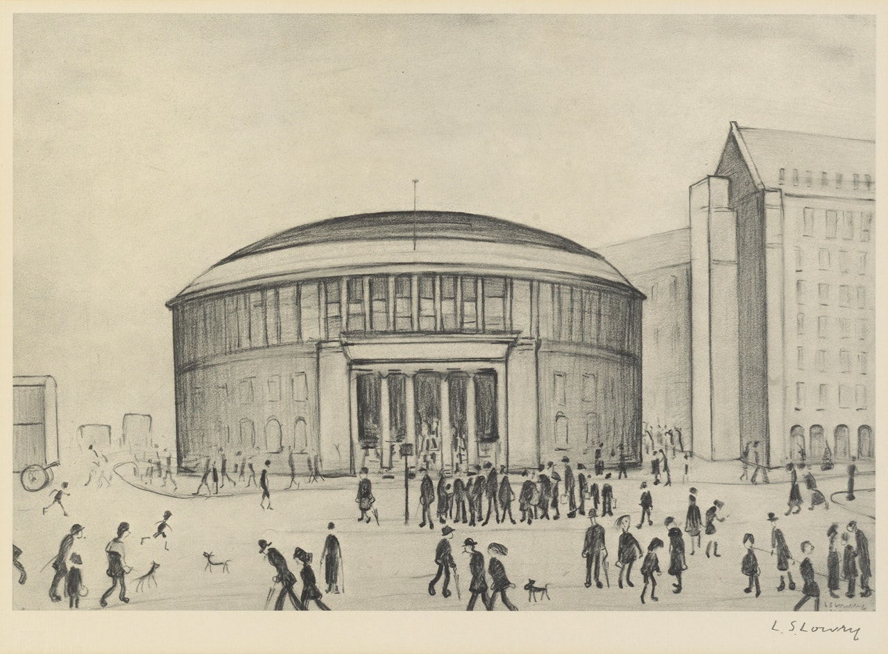 The Reference Library by Laurence Stephen Lowry
