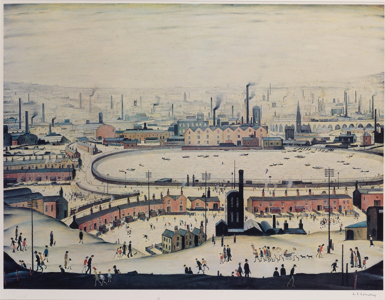 The Pond by Laurence Stephen Lowry