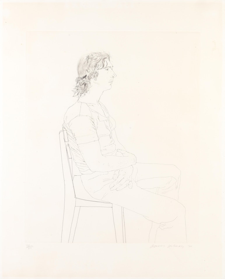 Maurice Payne (Scottish Arts Council 123; MCA Tokyo 115) by David Hockney