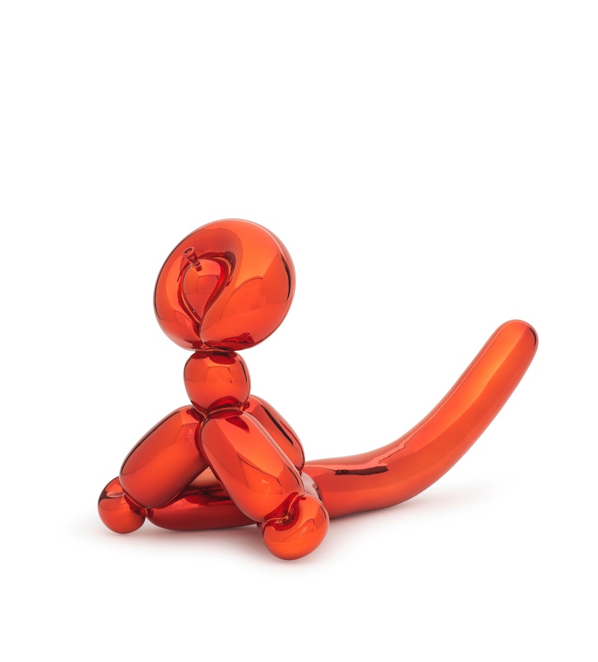 Balloon Monkey (Orange) by Jeff Koons