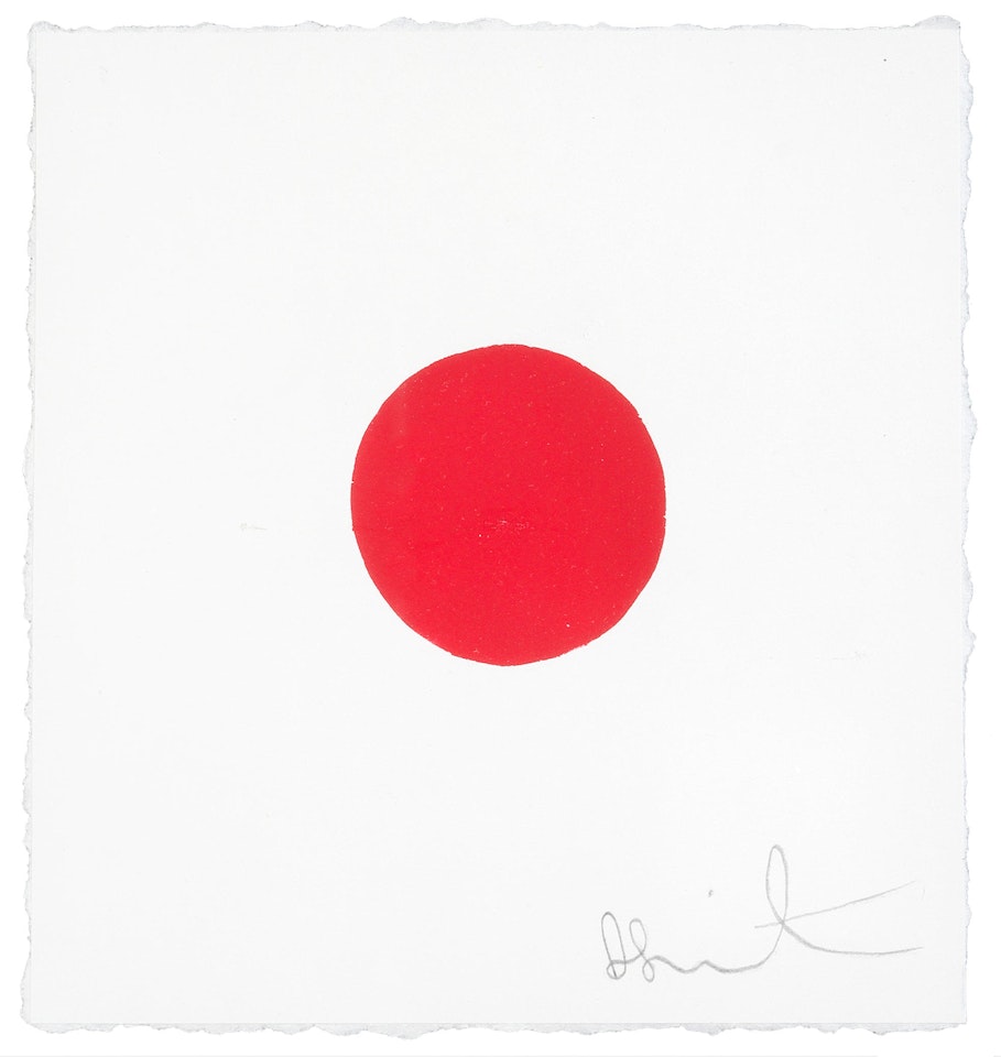 Rhodotorulic Acid, from 40 Woodcut Spots by Damien Hirst