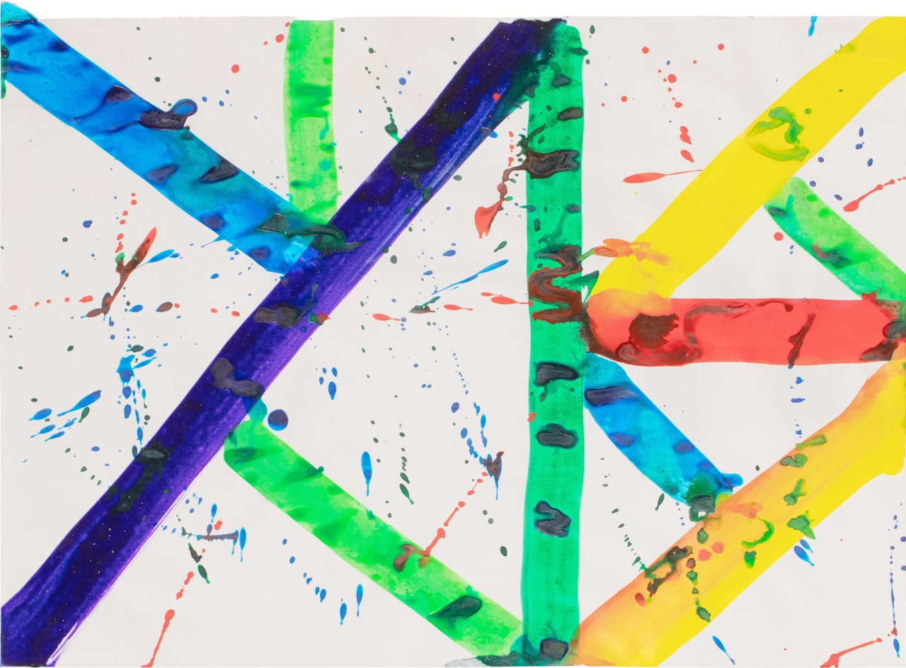 Untitled by Sam Francis