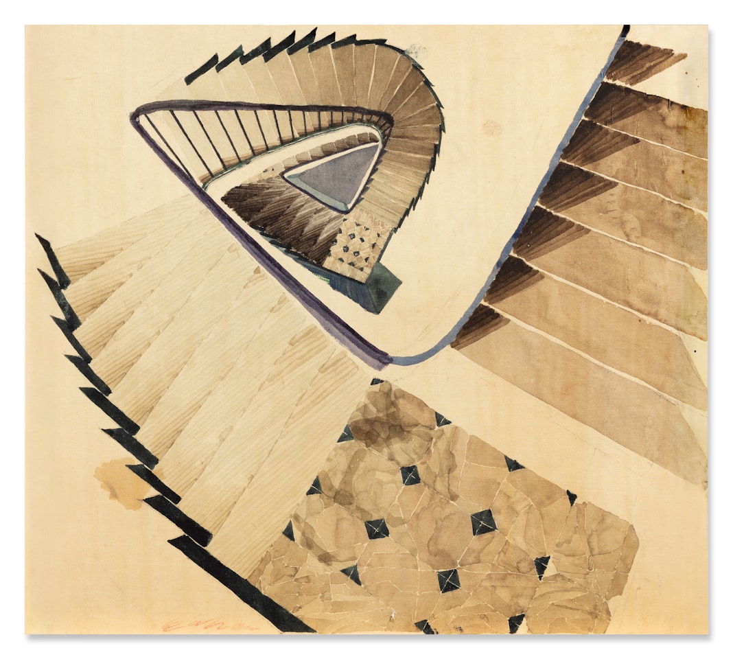 Escalier by Sam Szafran