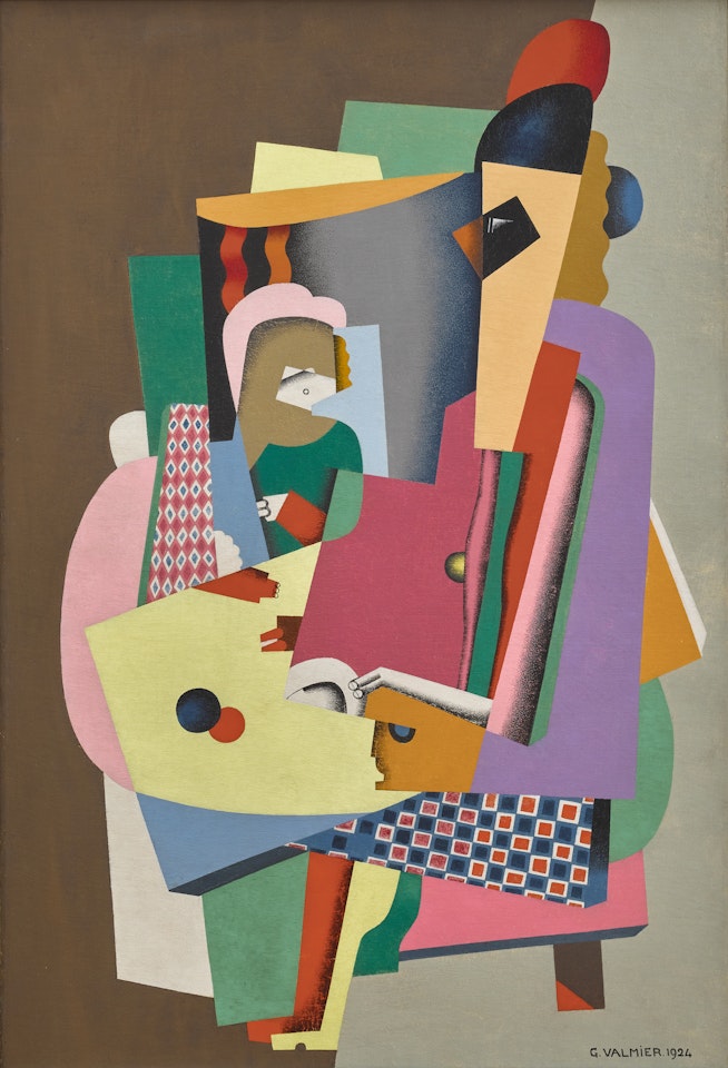 La Leçon de piano by Georges Valmier