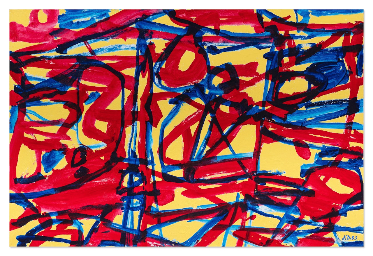 Mire G 44 (Kowloon) La Mer by Jean Dubuffet
