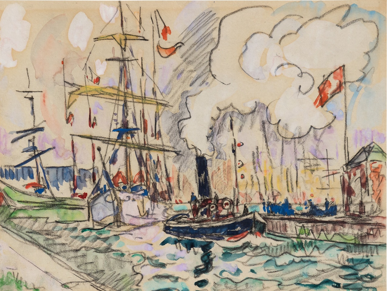 Saint-Malo by Paul Signac