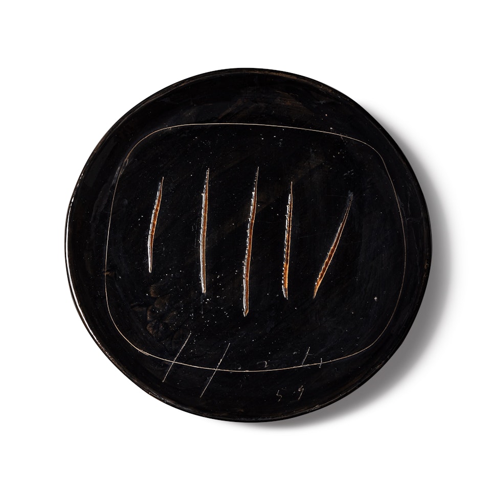 Concetto Spiaziale by Lucio Fontana