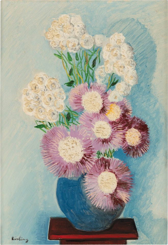 Bouquet de fleurs by Moïse Kisling