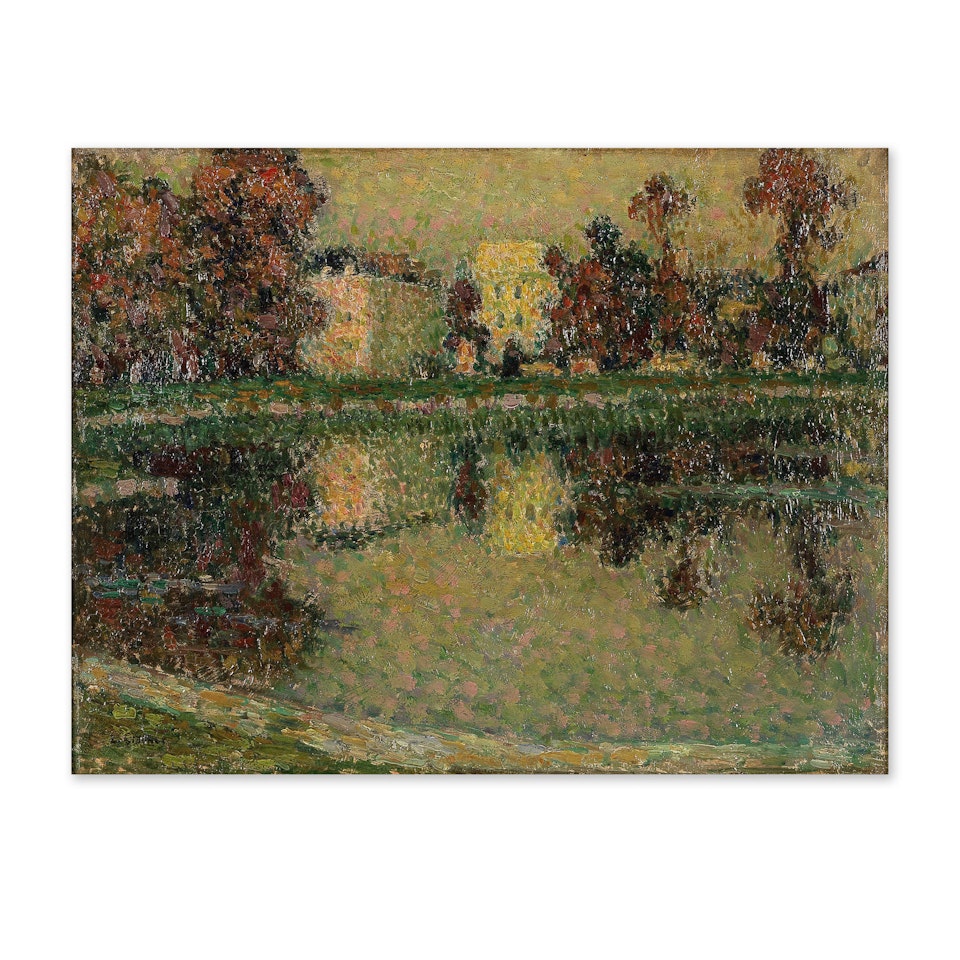 Le bassin de Neptune, Versailles by Henri Le Sidaner