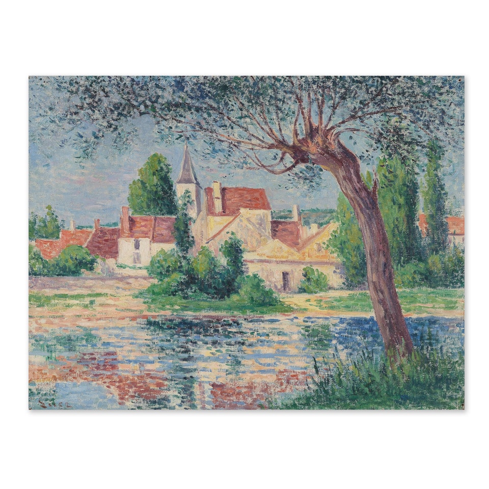 Lucy-sur-Cure by Maximilien Luce