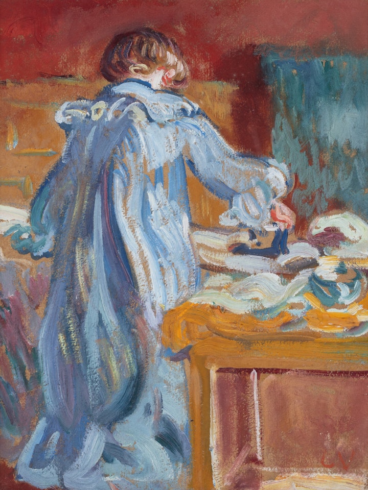 Suzanne repassant by Louis Valtat