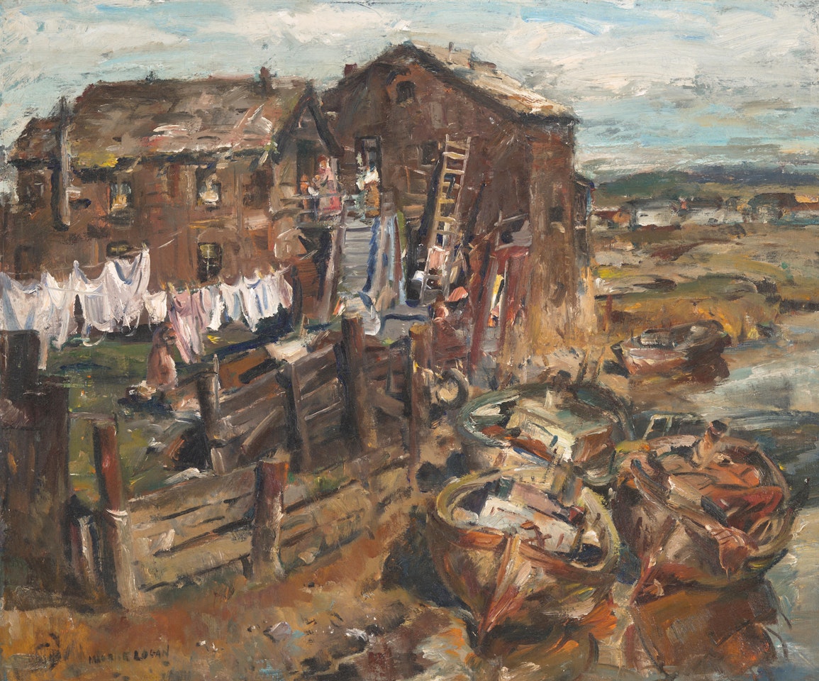 Wash Day (Slough Dwellers) by Maurice Logan