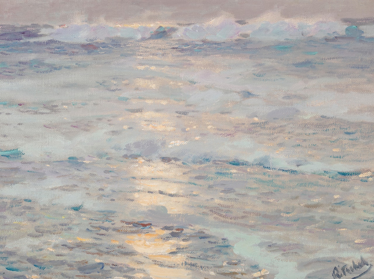 The Opal Sea (Pacific) by William Ritschel