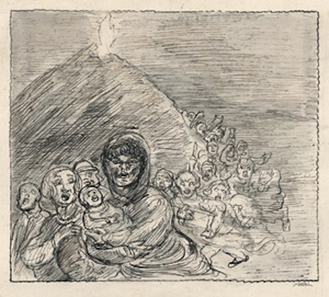 Draft for the "sign" by Alfred Kubin