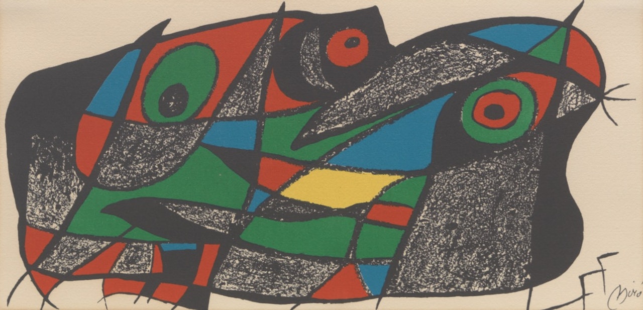 "Sweden" from Escultor Series by Joan Miró