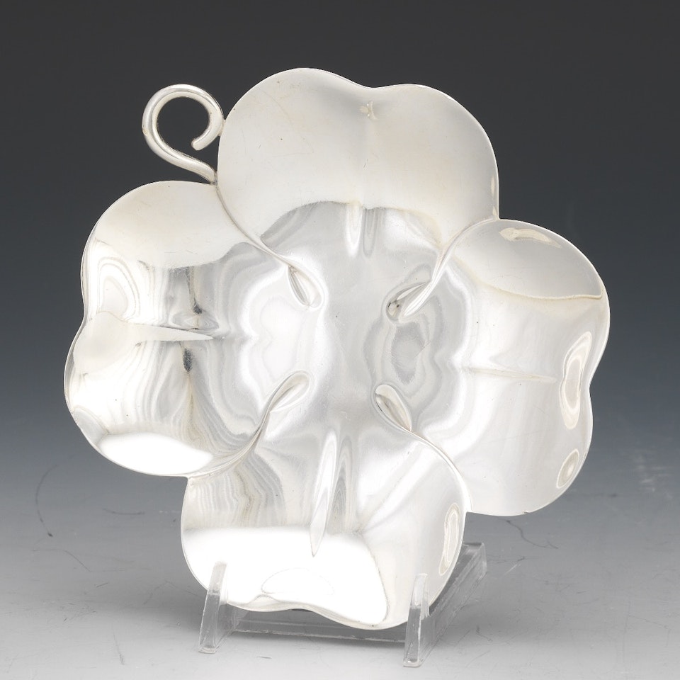 Shamrock Silver Dish by Tiffany & Co.