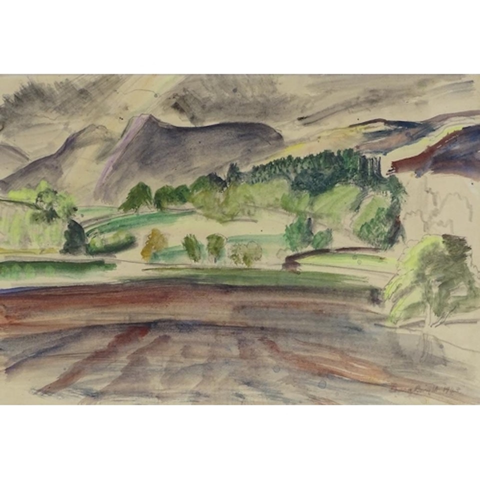 Bredon Hill - The Malverns Worcestershire by Laura Knight