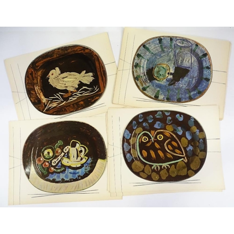 Ceramic designs portfolio by Pablo Picasso