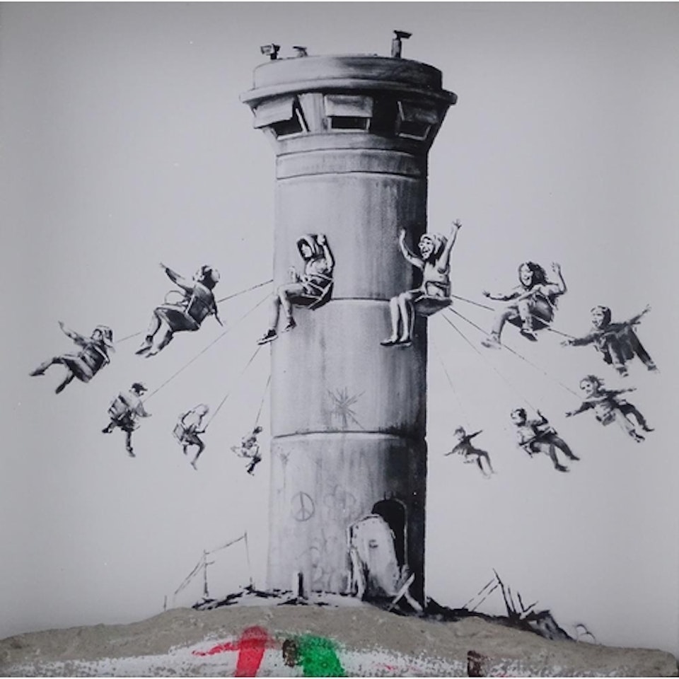 The Walled Off Hotel by Banksy