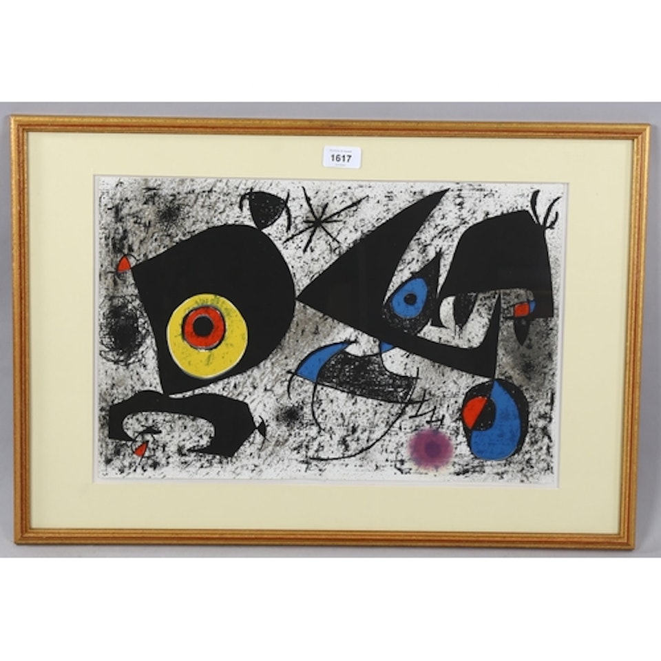 Homage to Miro by Joan Miró