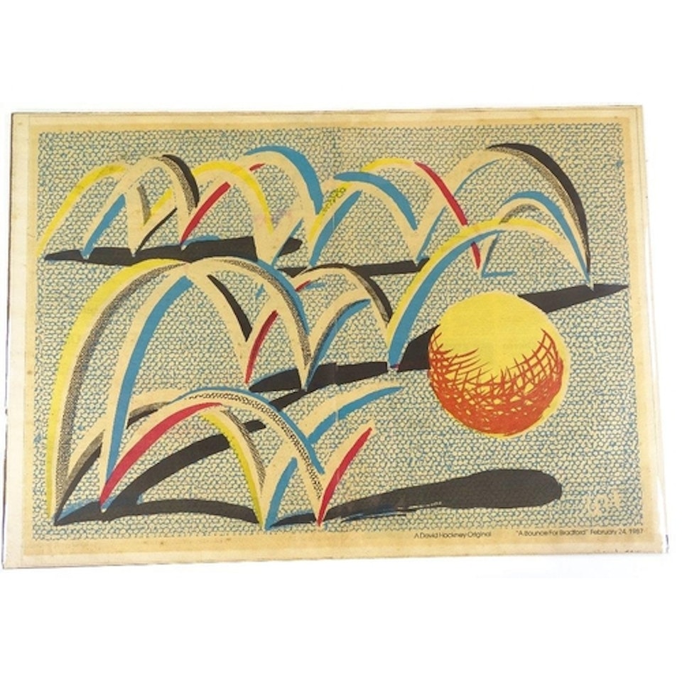 A bounce for bradford by David Hockney