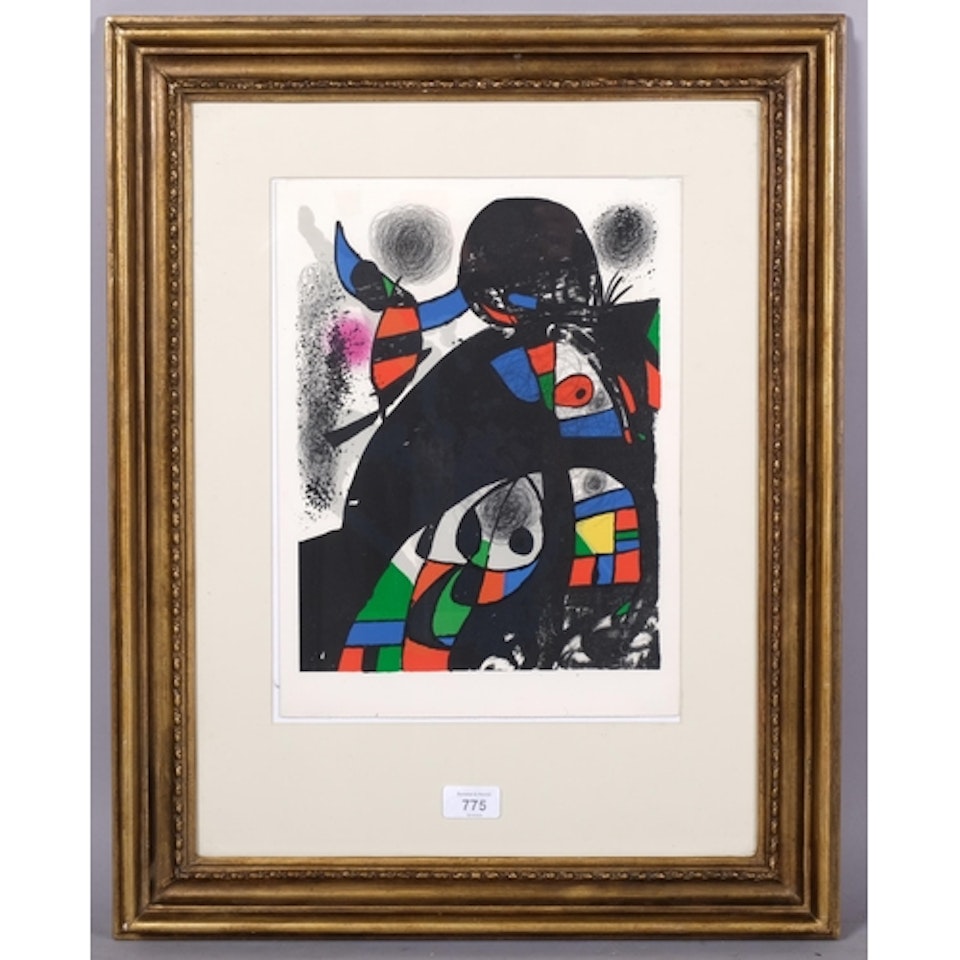 San lazzoro et ses by Joan Miró