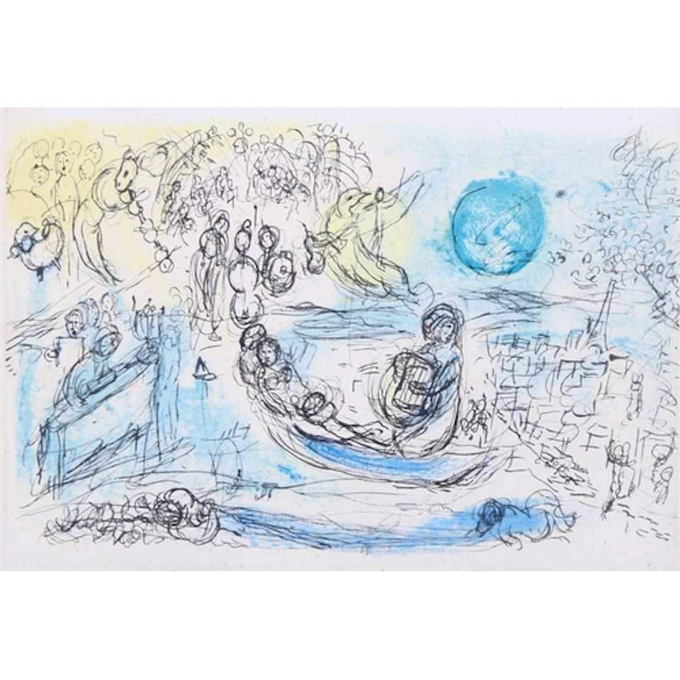 "Le concert" by Marc Chagall