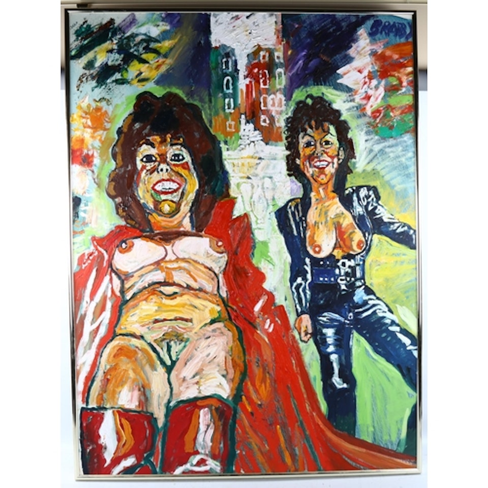 the Hemingway Suite 1990 by John Bratby