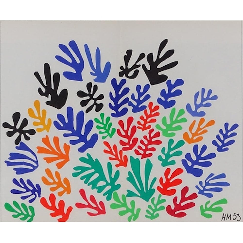 Cut out by Henri Matisse