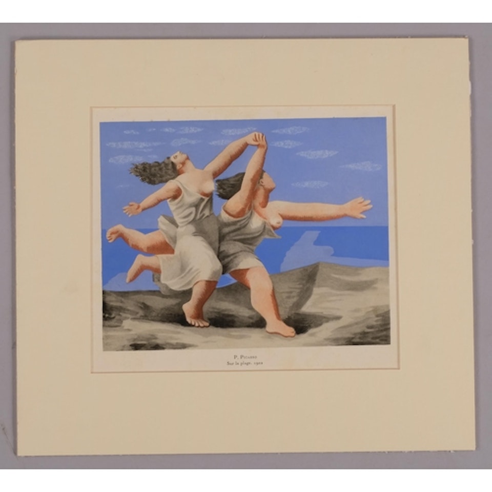 Sur La Plage by Pablo Picasso