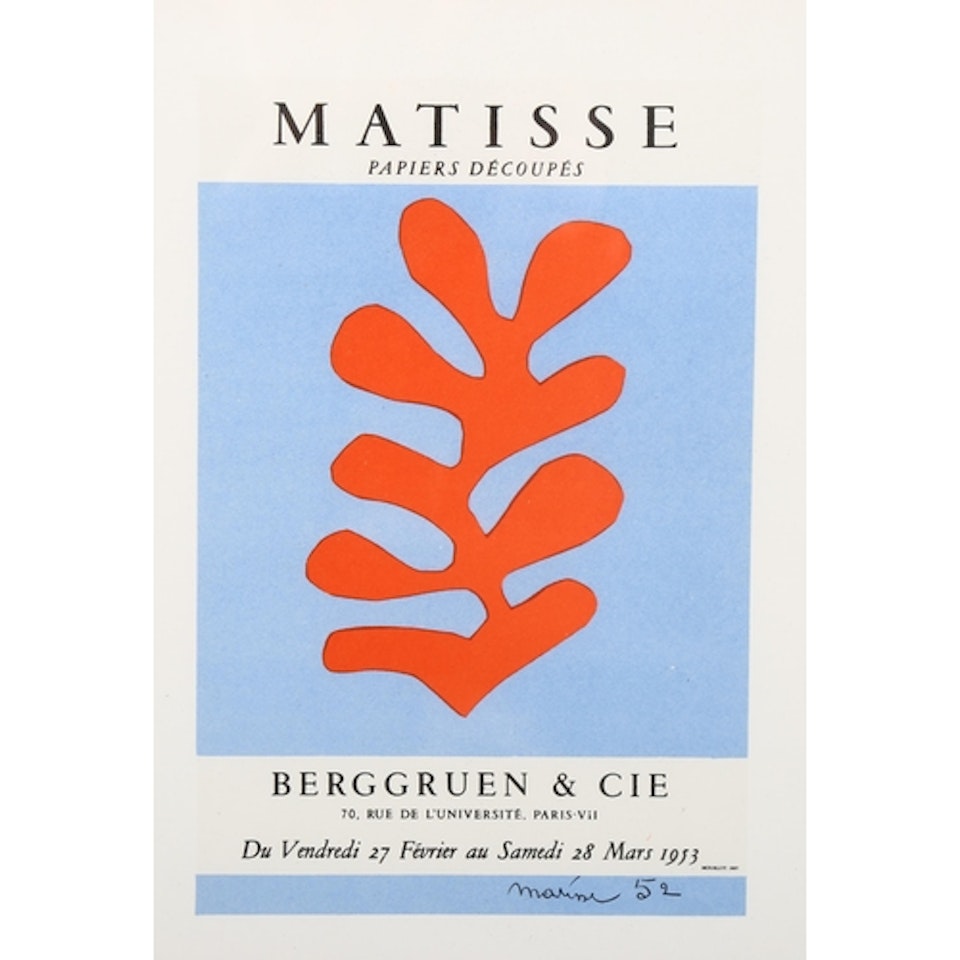 Papiers decoupes by Henri Matisse