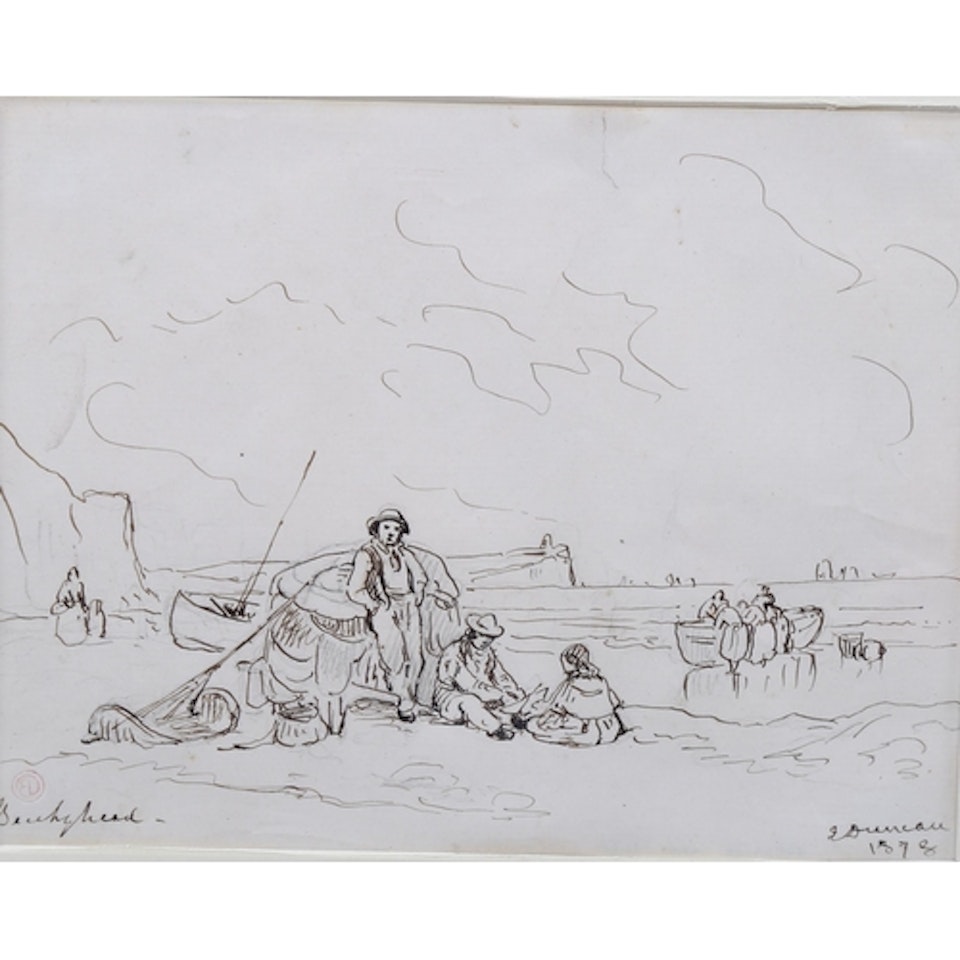 Beachy Head by Edward Duncan