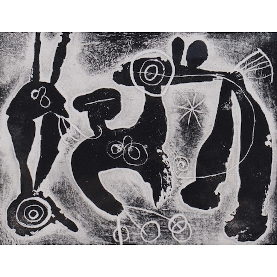 Saccades by Joan Miró
