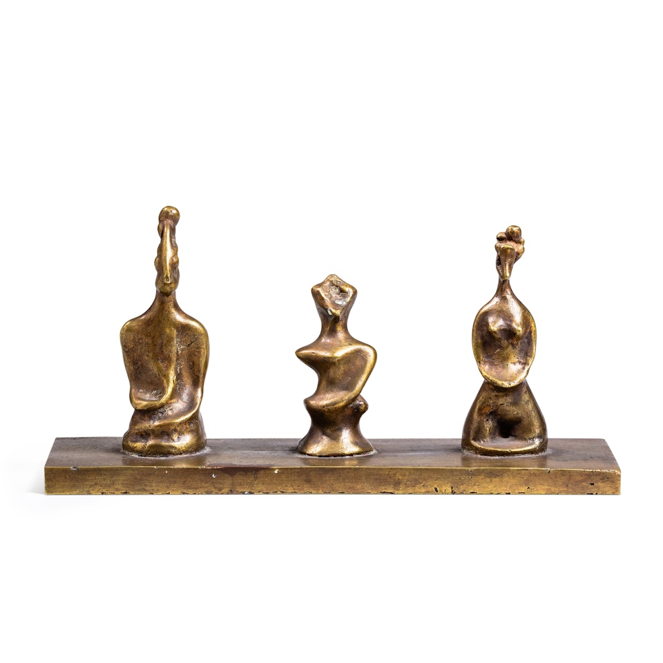 Roi, Reine et fou by Max Ernst