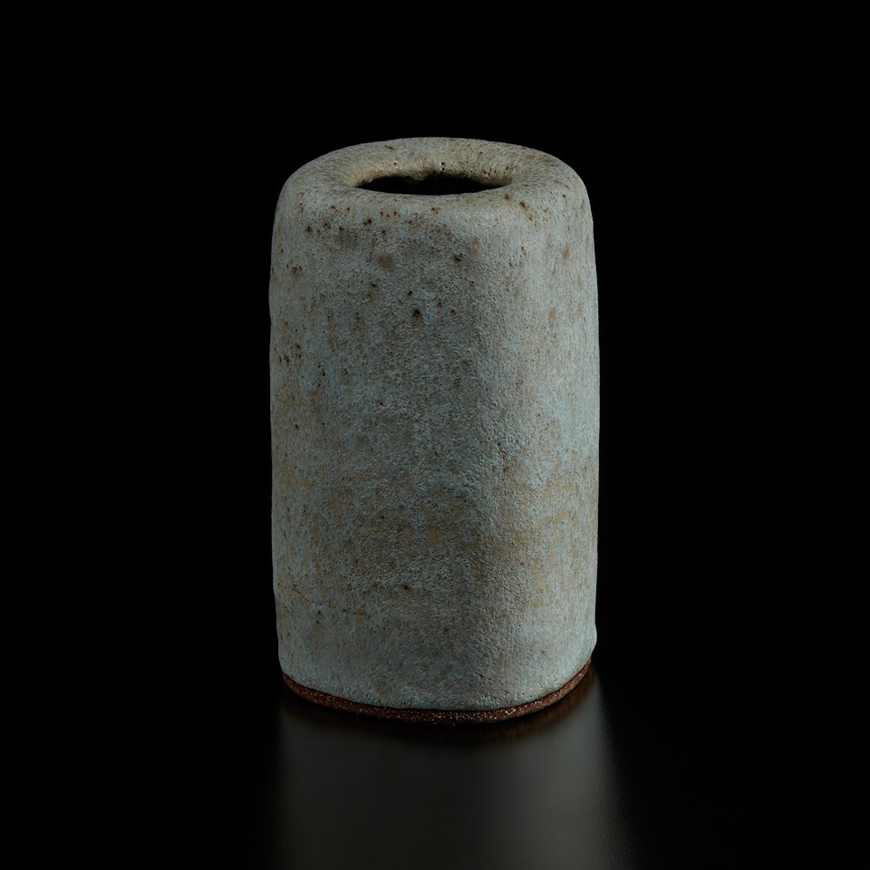Squared vase by Lucie Rie