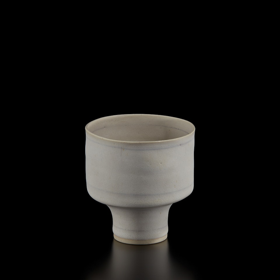 Small straight-sided bowl by Lucie Rie